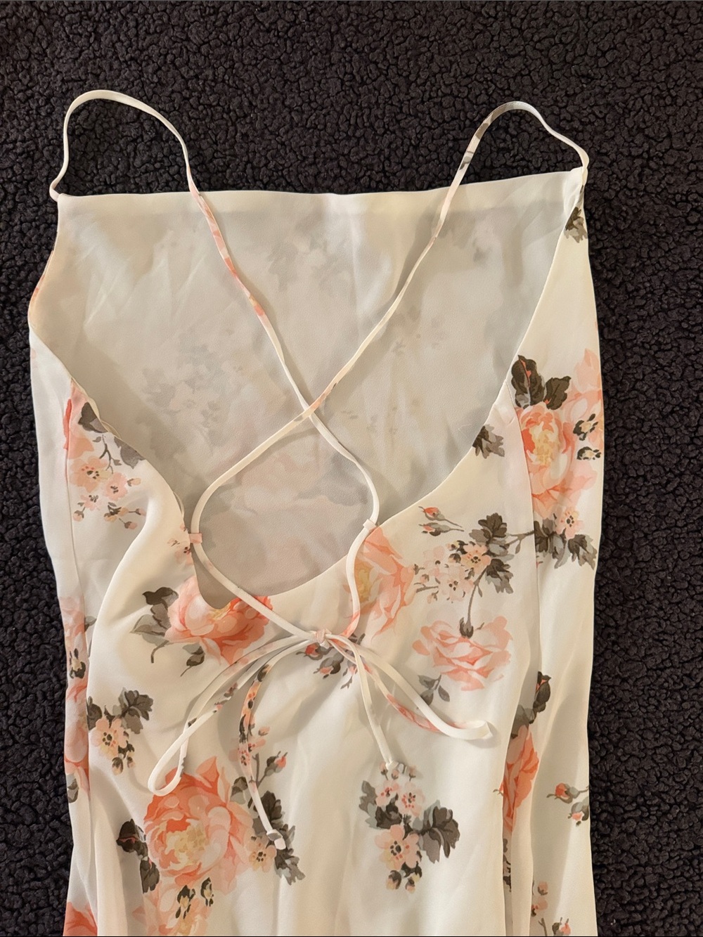 Abercrombie & Fitch | Cowl Neck Satin Midi Slip Dress - Picture 5 of 5